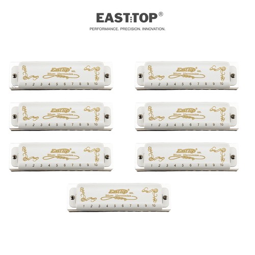 Easttop 008l 10hole harmonica - 008l,